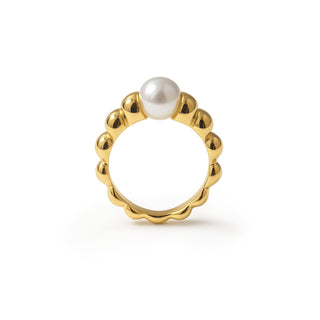 Halo Pearl Ring
