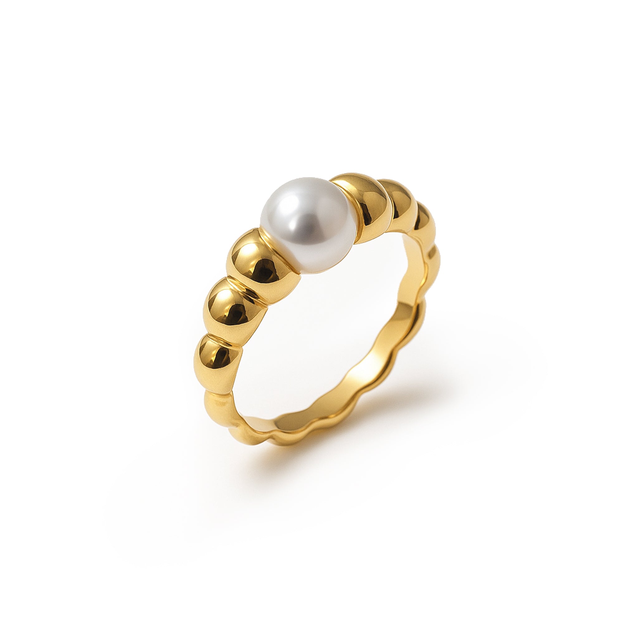Halo Pearl Ring