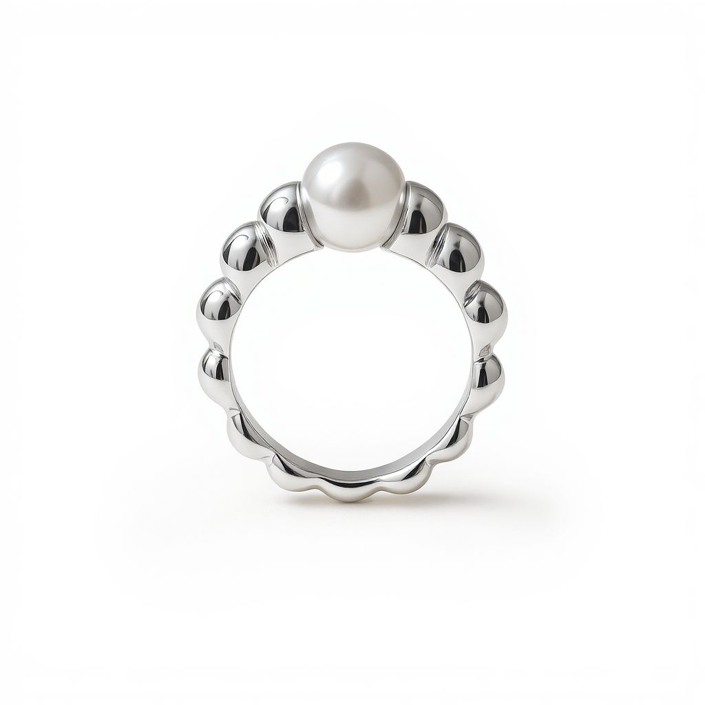 Halo Pearl Ring