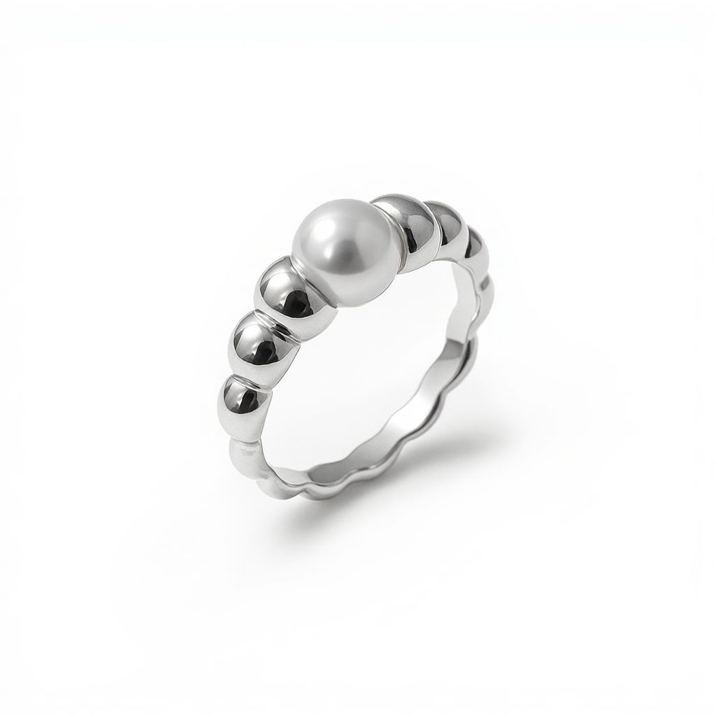 Halo Pearl Ring