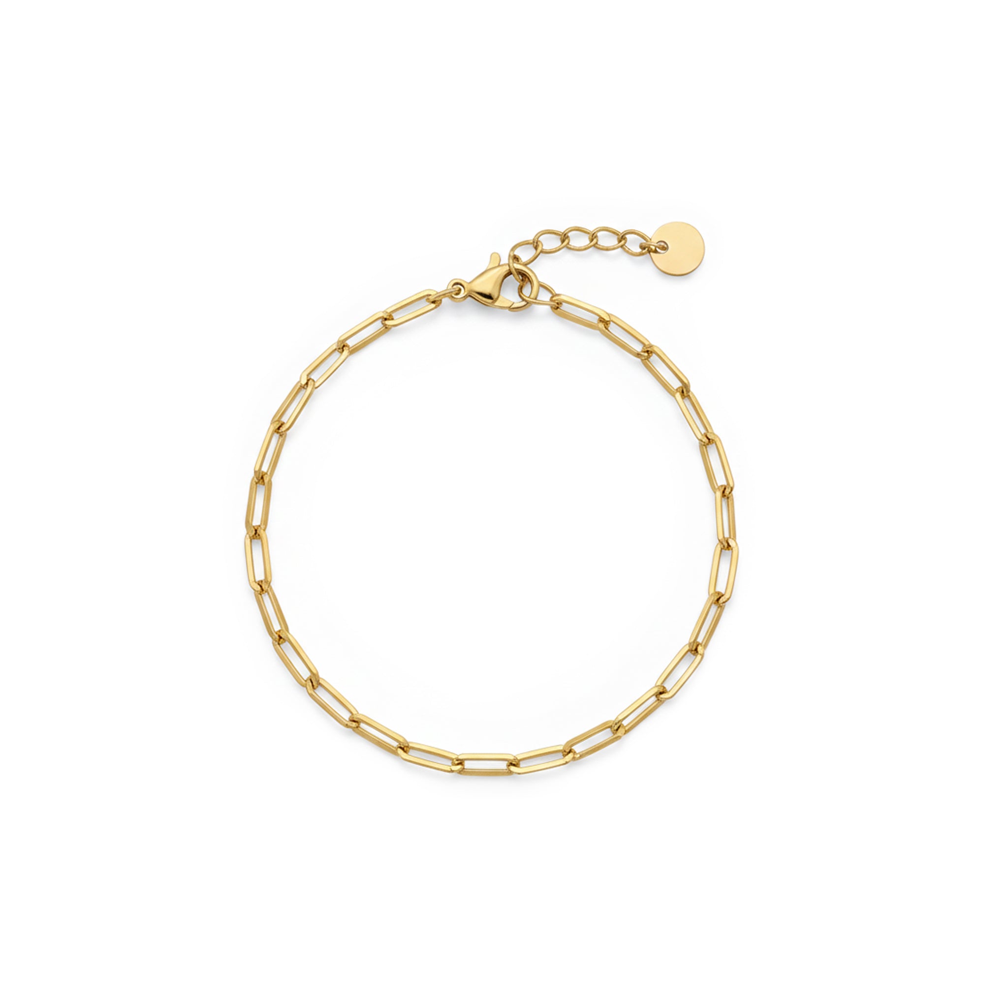 Petite Paperclip Chain Bracelet