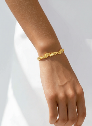 Rhea Molten Cuff Bracelet