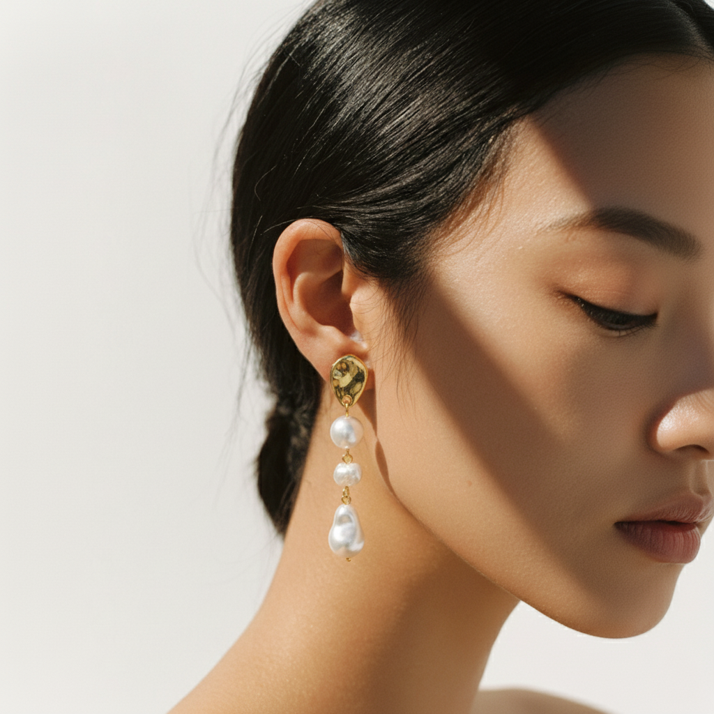 Sabine Pearl Drop Earrings